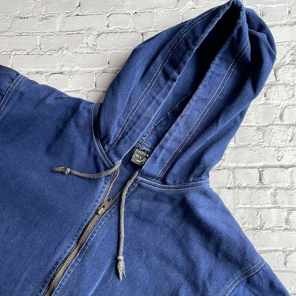 HANG TEN | Vintage style denim hooded anorak - Picture 2 of 8